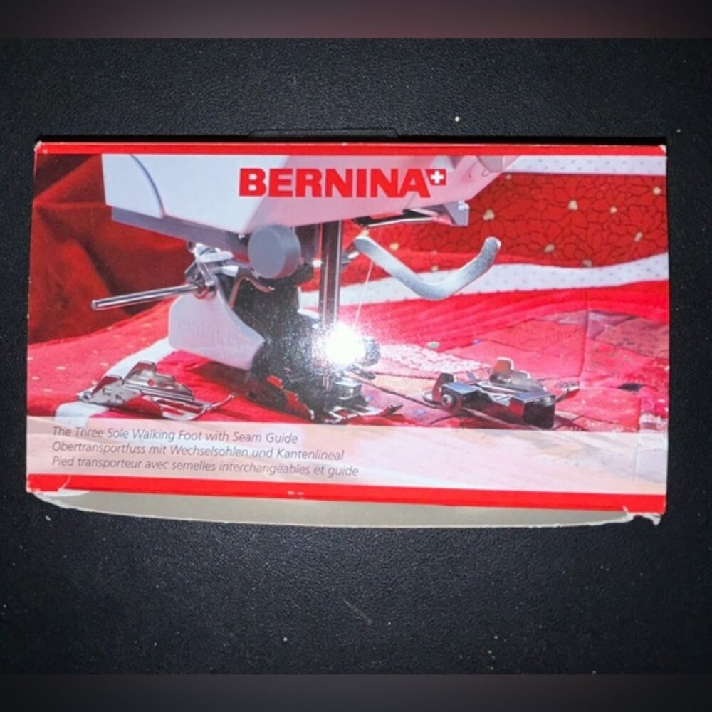 Bernina The Three Sole Walking Foot with Seam Guide